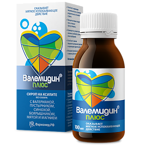 Валемидин® Плюс, сироп на ксилите